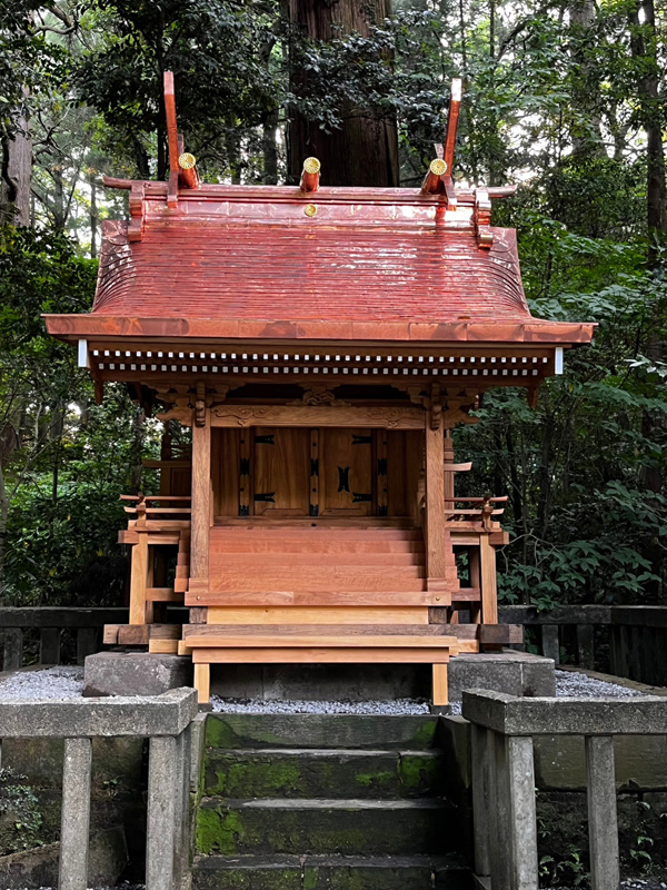 狭野神社の水神社施工イメージ